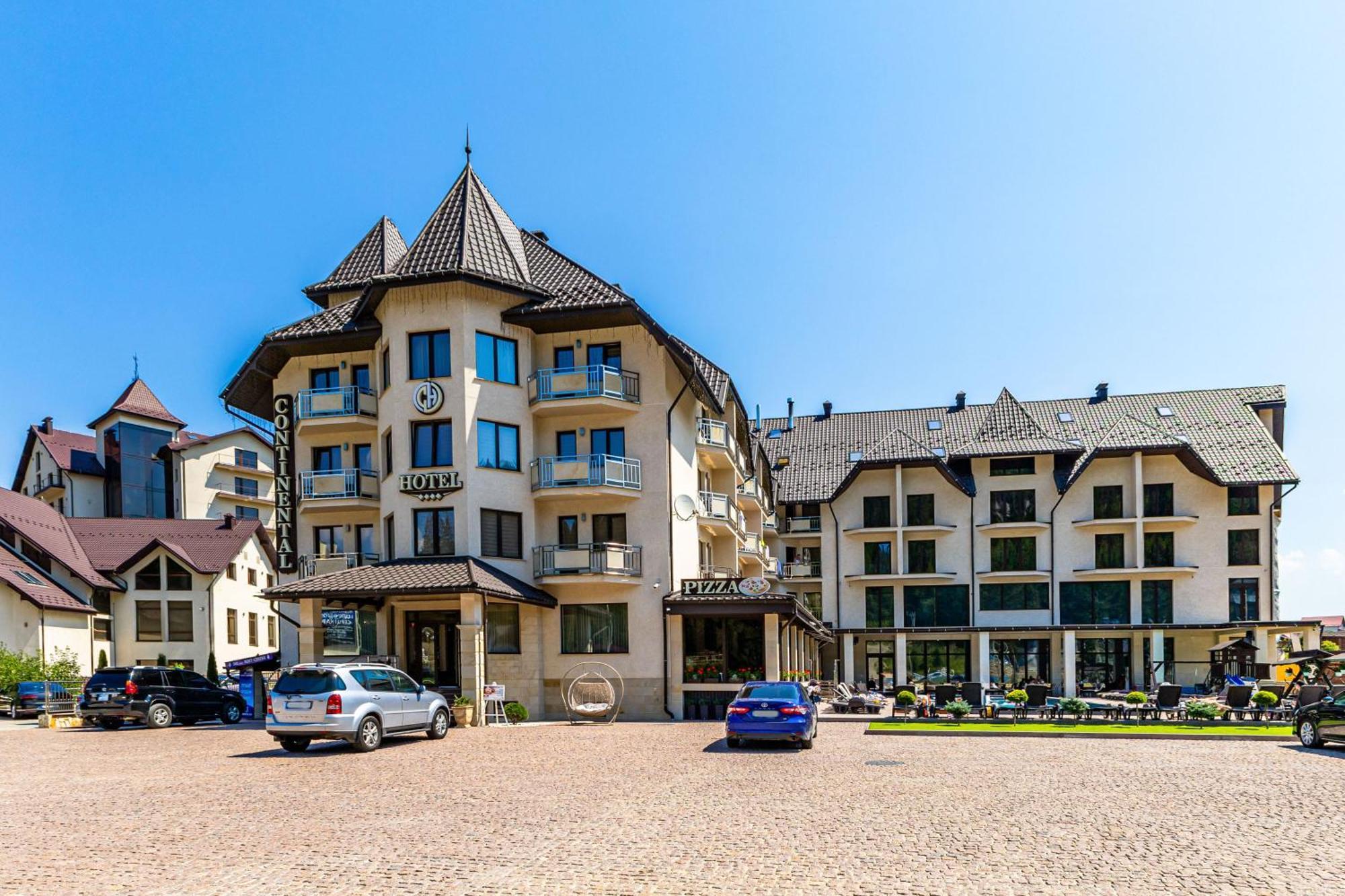 Hotel Continental Bukovel Esterno foto