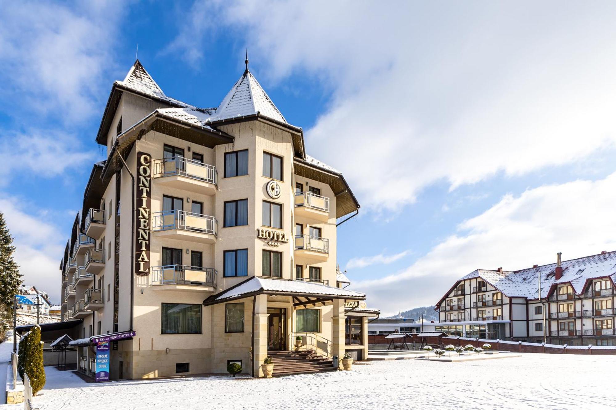 Hotel Continental Bukovel Esterno foto